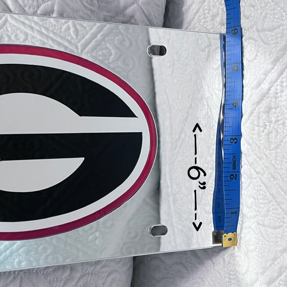 Georgia Bulldogs License Plate - Picture 4 of 5